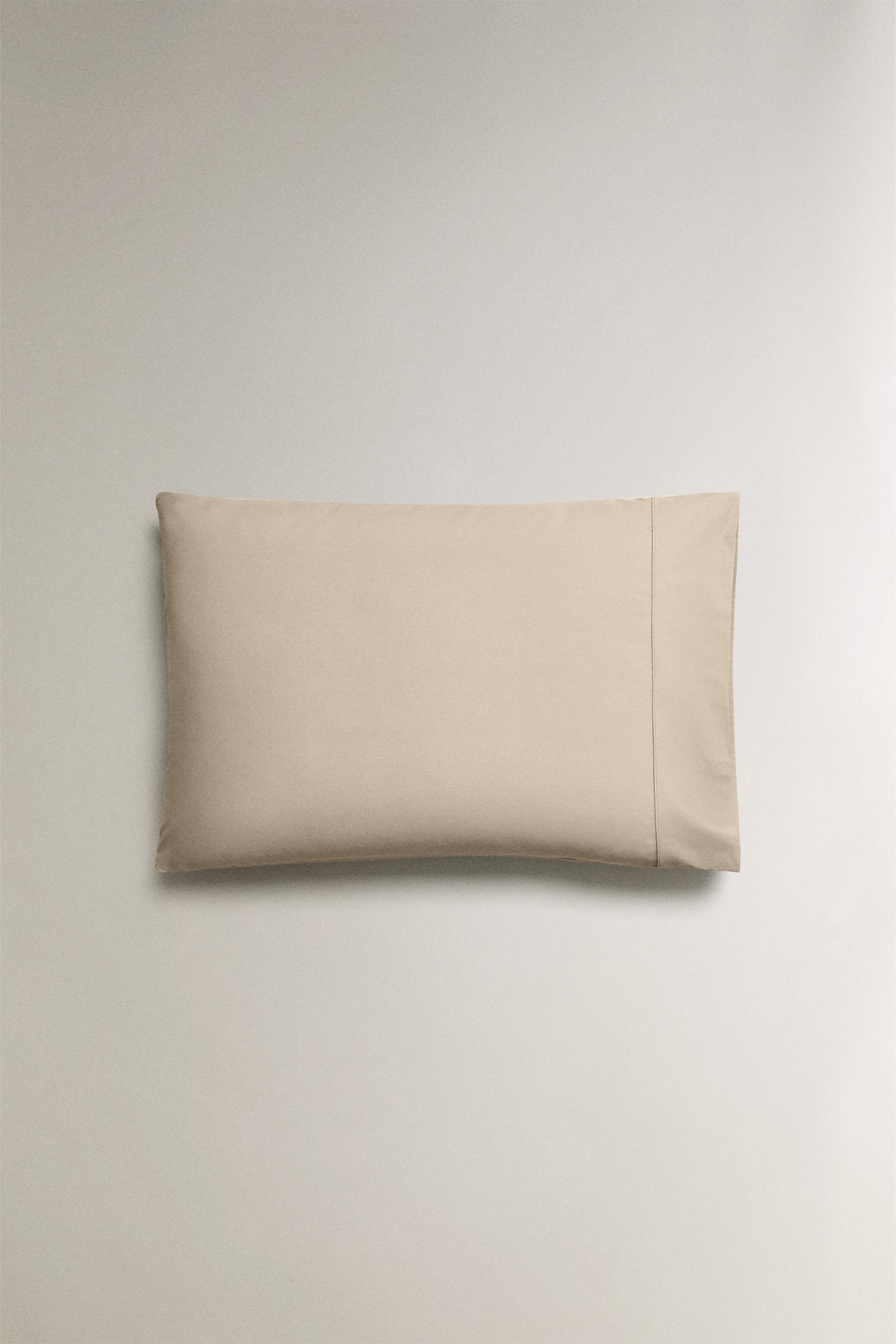 PERCALE COTTON PILLOWCASE ( THREAD COUNT